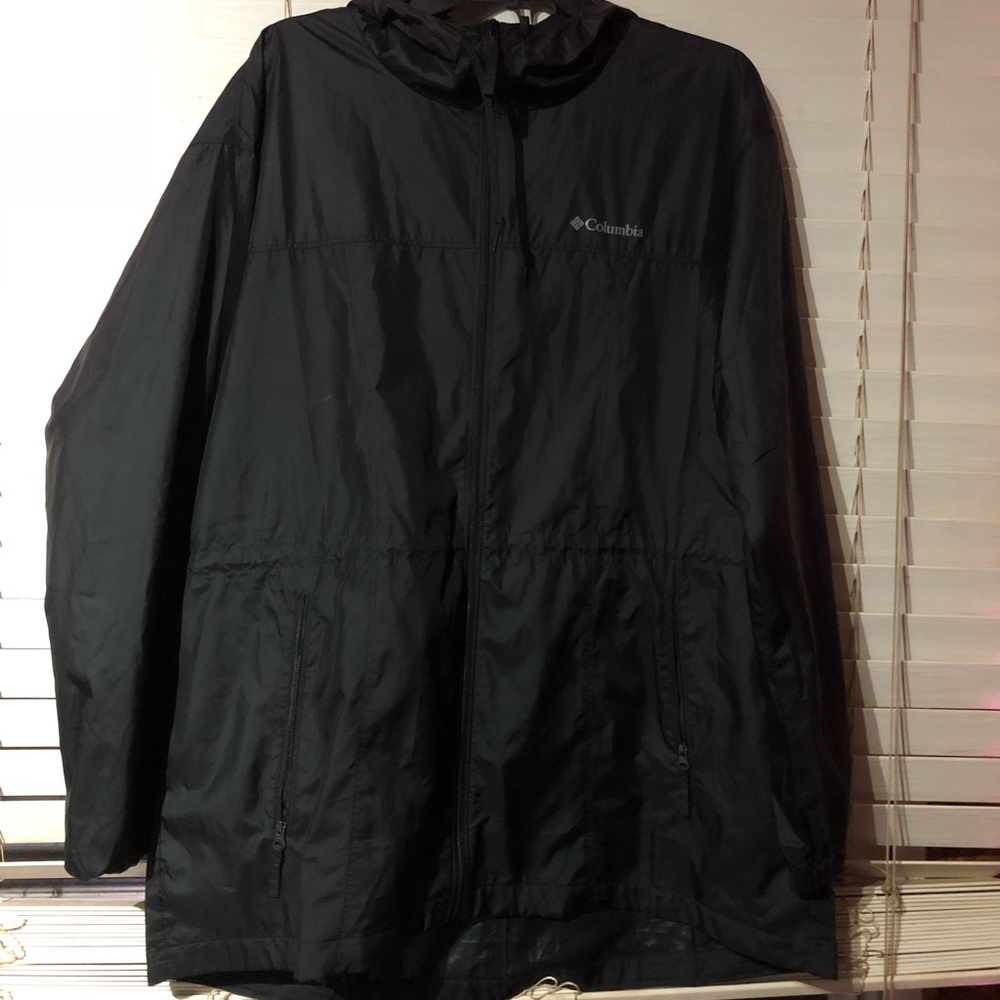 Columbia Windbreaker with Hood